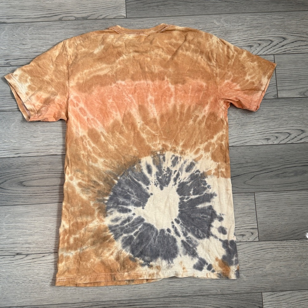 Claude Monet "Tournesols" Bouquet of Sunflower Art Tie-Dye T-Shirt Medium RARE - Picture 2 of 5